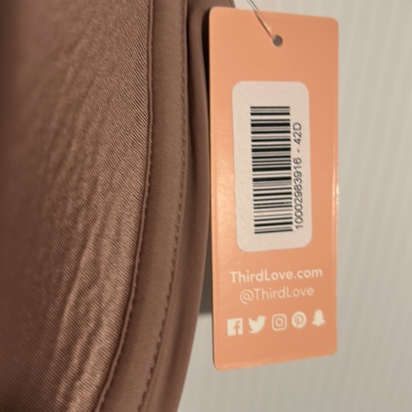 New Third Love 42D Classic T-Shirt Bra - Picture 5 of 8